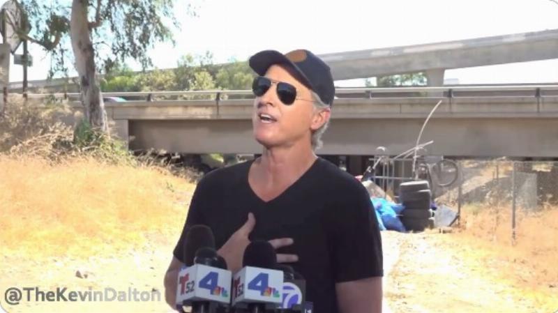 NextImg:Governor Gavin Newsom dons his ‘taxpayer’ hat to complain about homelessness