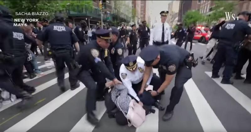 NextImg:Pro-Hamas protestors get Columbia to cancel commencement, but run into trouble when they try to shut down the Met Gala