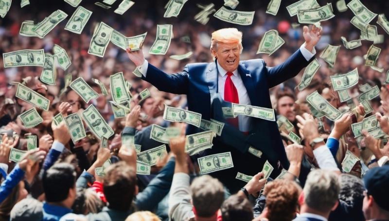 NextImg:Yes, Biden’s campaign overflows with cash, but Trump is getting the ‘good’ money