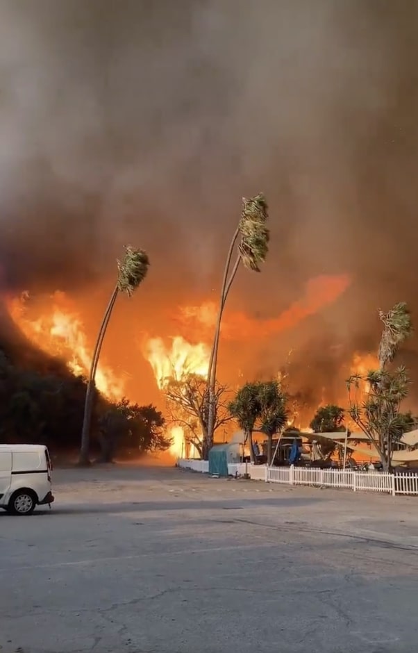 As Los Angeles burns