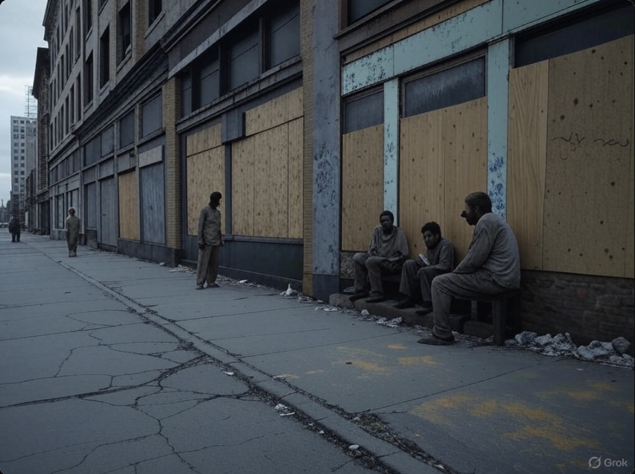 The left's dystopian America