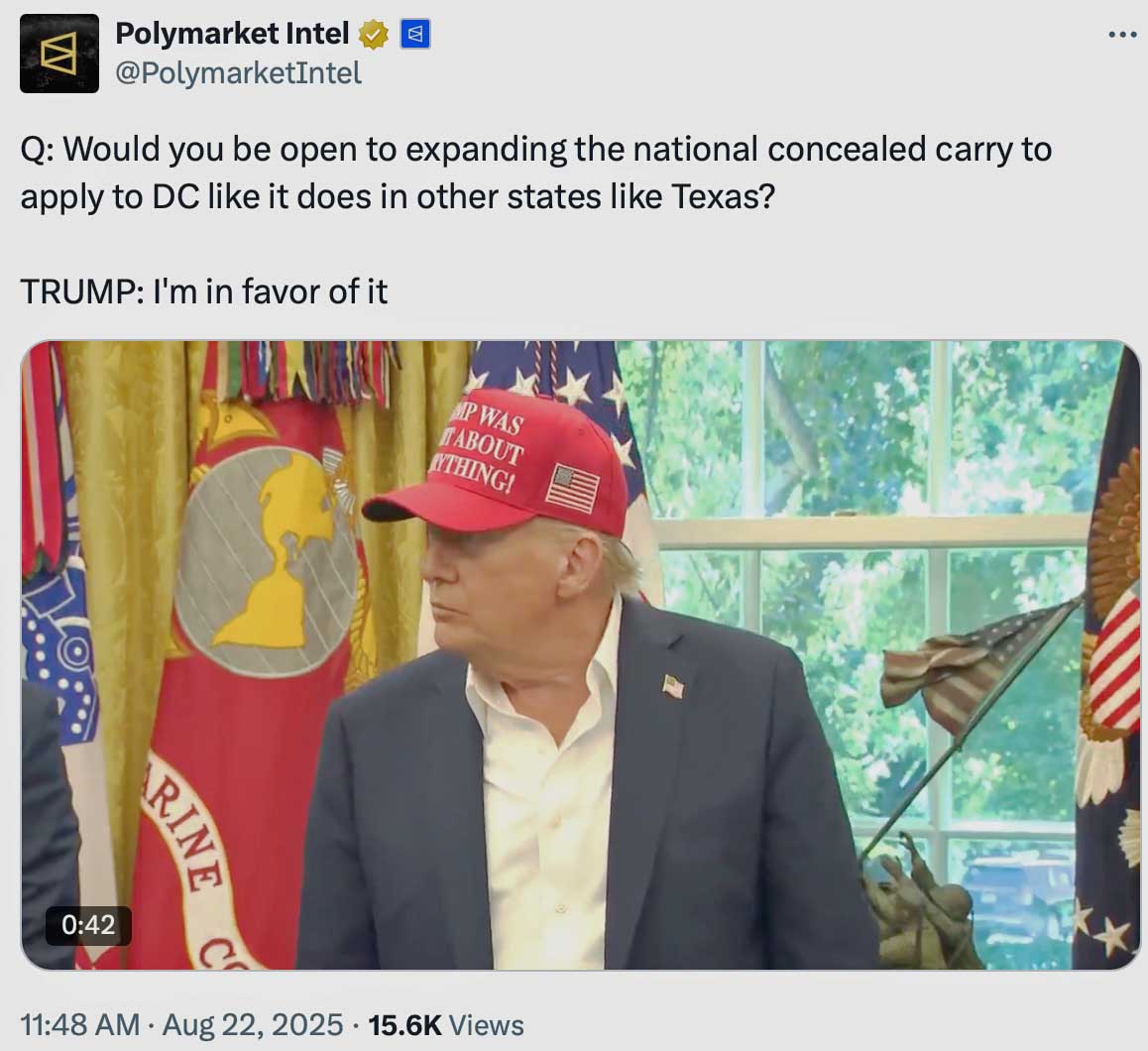 Concealed carry reciprocity: a conscious choice?