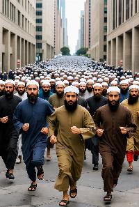 Mamdani giddily poses with imam who has a long history of supporting and raising funds for convicted killers