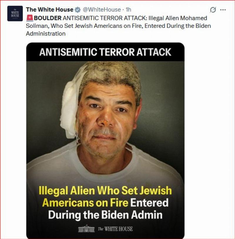 NextImg:Who let that pro-Hamas terrorist with the flamethrower into our country?