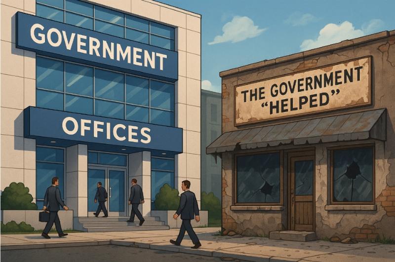 NextImg:Reagan Was Right: It’s Scary When The Government Helps