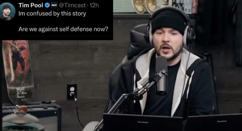 NextImg:Tim Pool crowns himself the king of stupid with his backward take on Karmelo Anthony