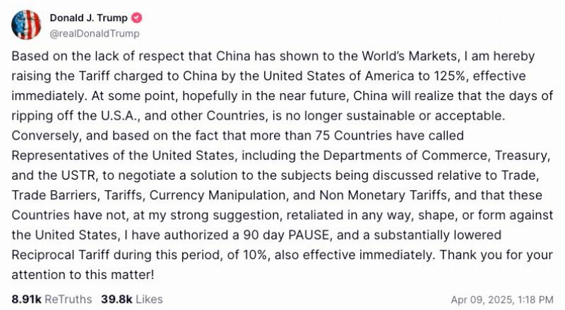 NextImg:Trump’s tariff plan is coming into focus, as all the world but for China gets relief