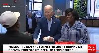 At a Sheetz Photo Op, Joe Biden Accidentally Shows His Hand