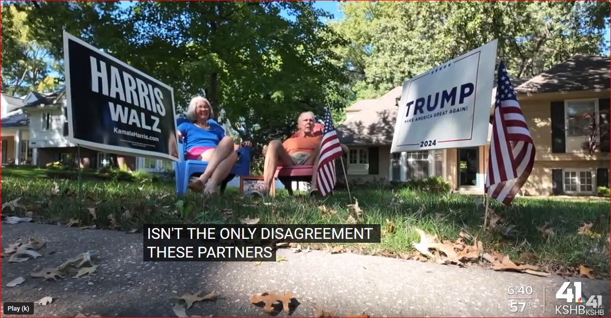 Harris-Walz yard signs and bumper stickers: Are we safe?