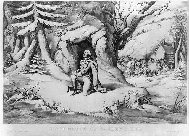 George Washington at Valley Forge