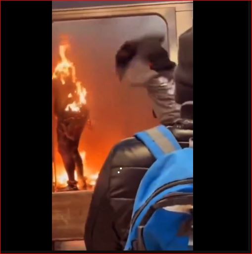 Woman burned to death by an illegal alien on New York's subway -CORRECTED
