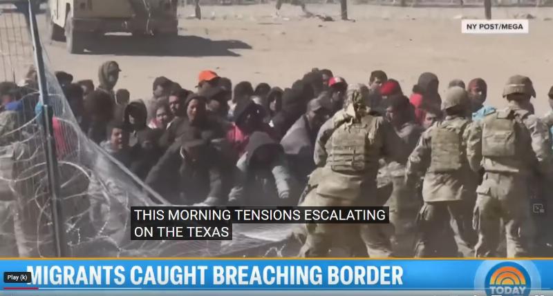 NextImg:Three years late, Biden suddenly announces he's swinging the barn door shut a tad to illegal migrants