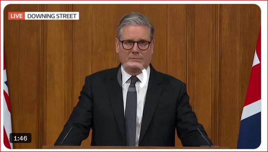 UK PM Keir Starmer now says migrants should learn English -- after arresting Brits for hate speech for saying the same thing