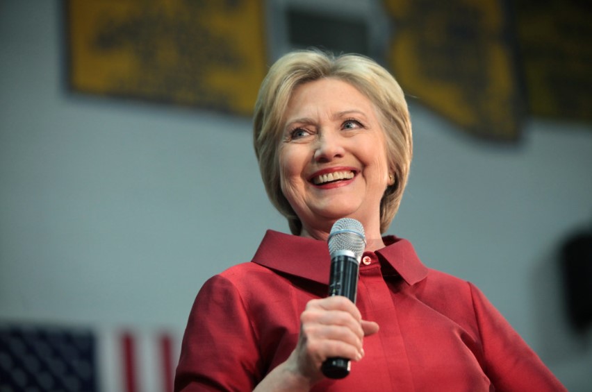 UTO hillary clinton red