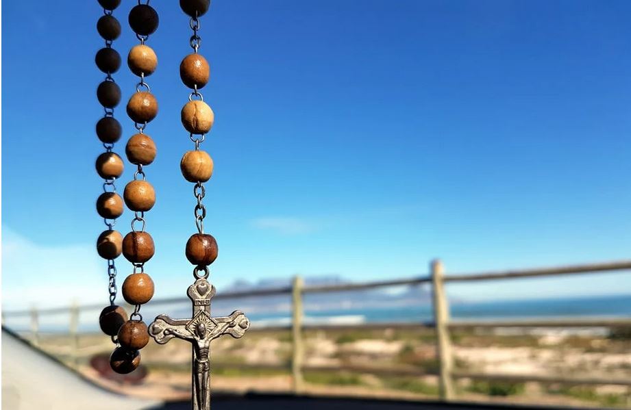 Peddling fear with rosary in hand