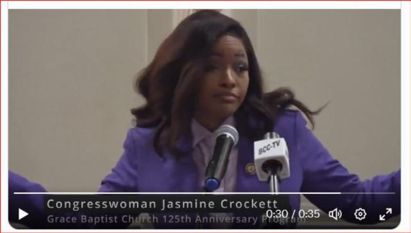 NextImg:Rep. Jasmine Crockett calls on illegals to pick her cotton because 'we done picking cotton'