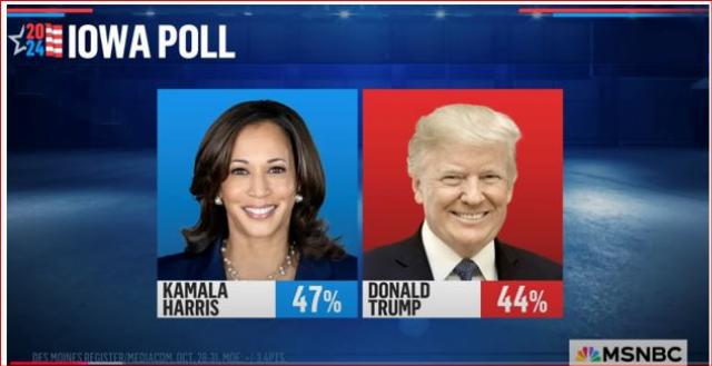 Kamala and Trump poll