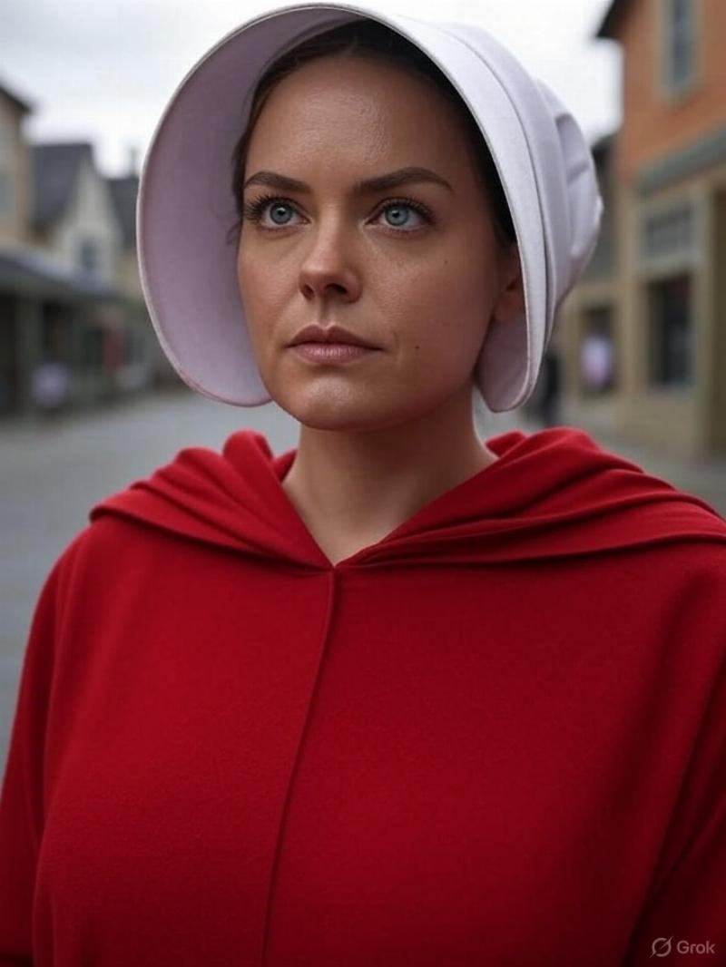 NextImg:Handmaids march on DC—again—but this time, they’re protesting Trump’s use of the National Guard to tamp out violent crime