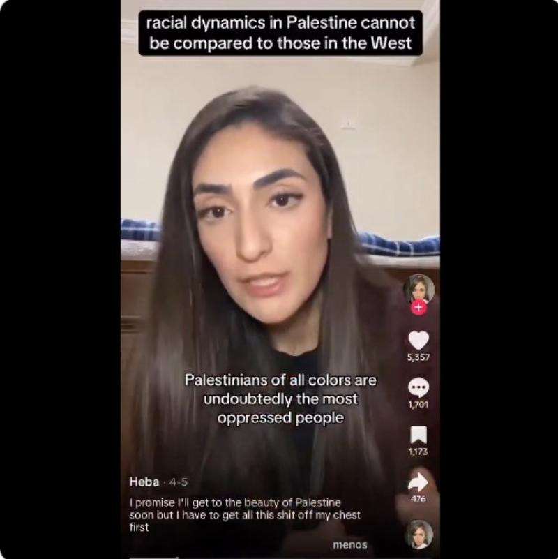 NextImg:A ‘Palestinian’ woman desperately tries to defend the indefensible