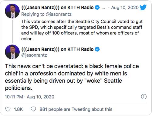 Defund the Police: we are the enemy