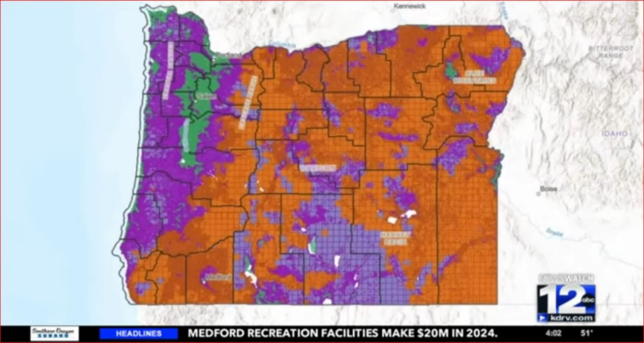 In Oregon, wildfire risk is assessed from 'eight miles high, and it ain't exactly clear'