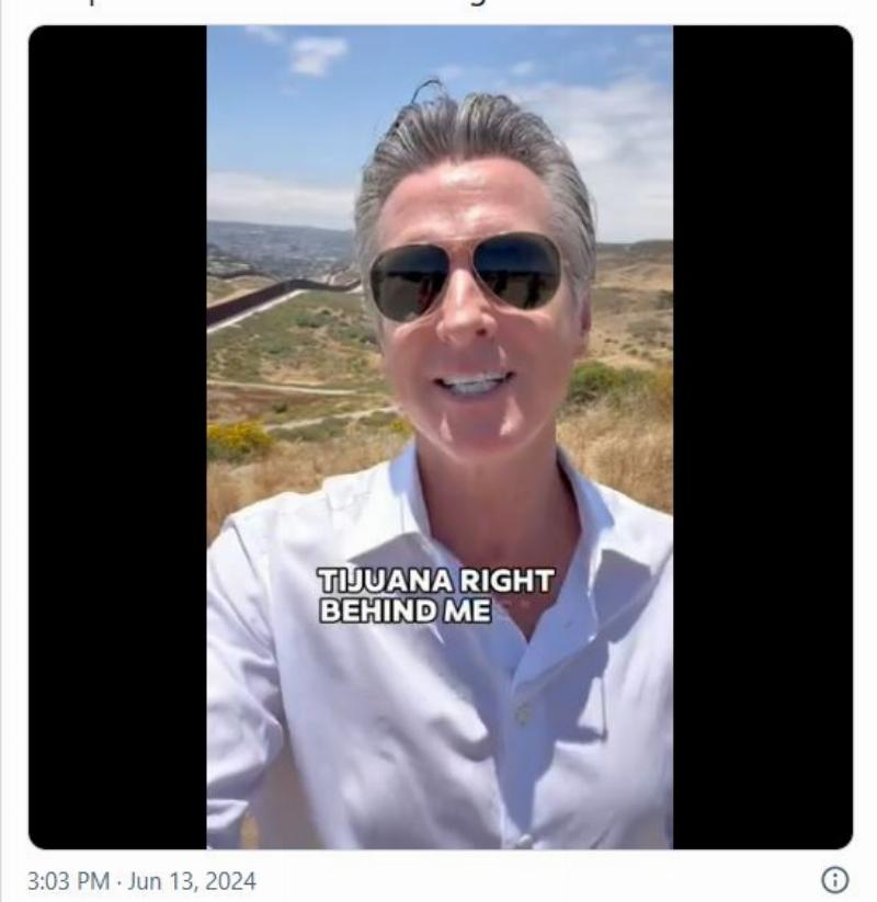 NextImg:Fox News's Bill Melugin rats out Gavin Newsom's brazen lies about buttressing the border