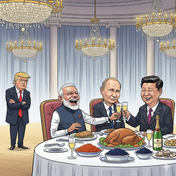 Modi-Xi-Putin friendliness challenges American, Western power