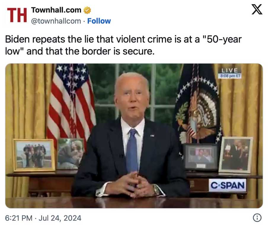 The Biden explanation that wasn't