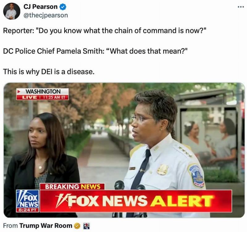 NextImg:DC Police Chief: a DEI hire?