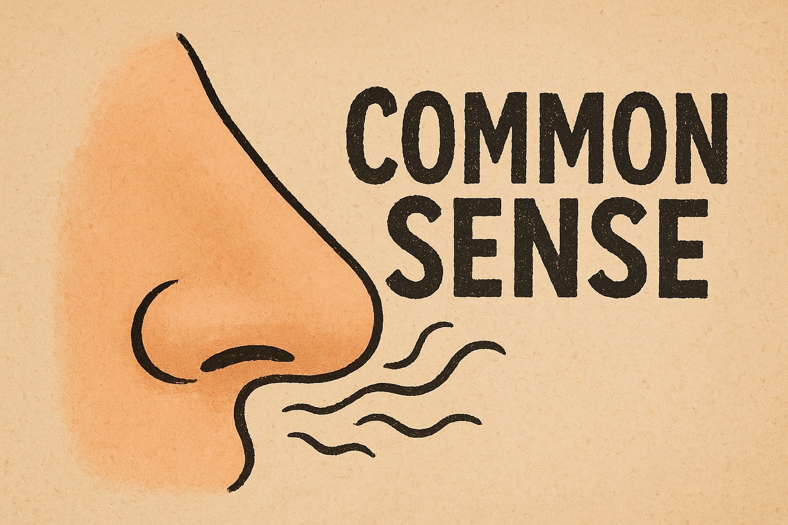 The smell test of common sense