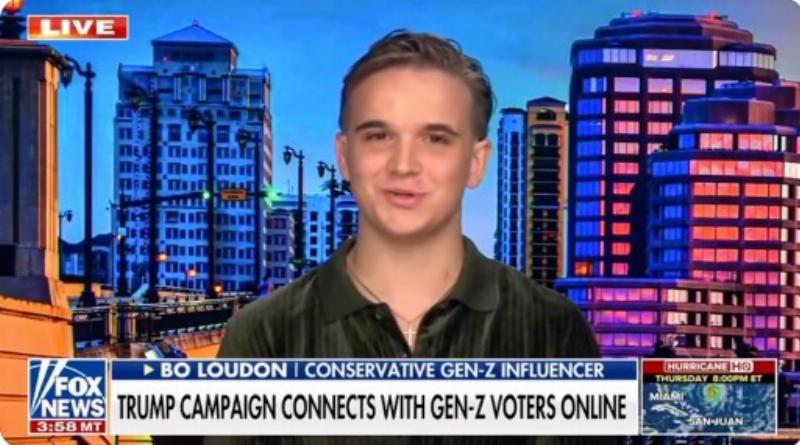 NextImg:Barron Trump and his buddy Bo Loudon are introducing Trump to the youth vote