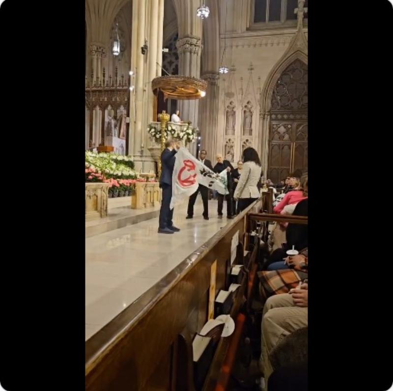 NextImg:Pro-Hamas protesters attacking St. Patrick’s Easter Mass reveal a global jihad