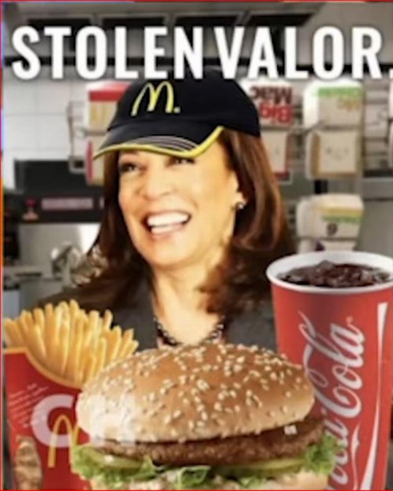 NextImg:The little 'tell' that suggests Kamala Harris never worked at McDonald's
