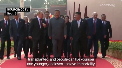 Xi and Putin revel in the thought of transplanted body parts to preserve their youth