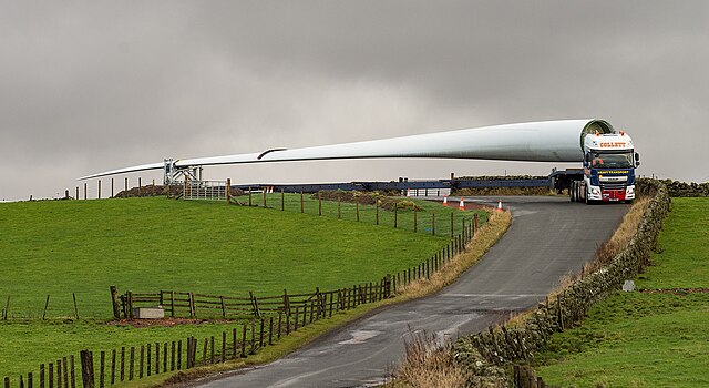 Where are all the expired and busted wind turbine blades going?
