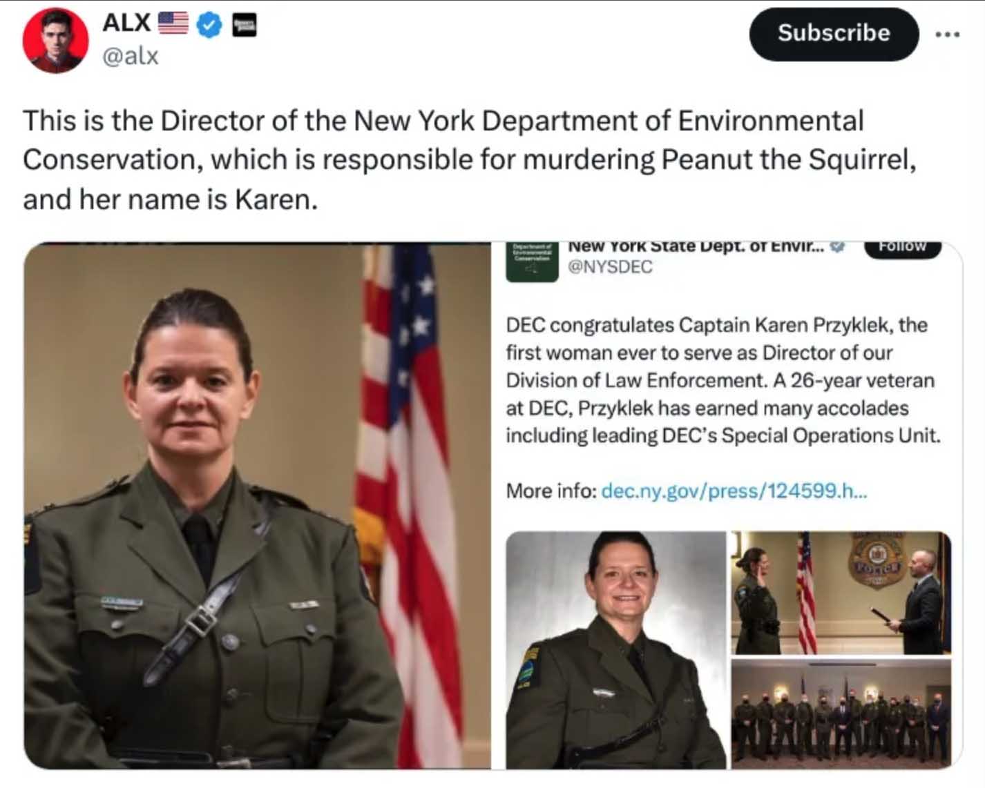 Peanut and Fred: public safety priorities