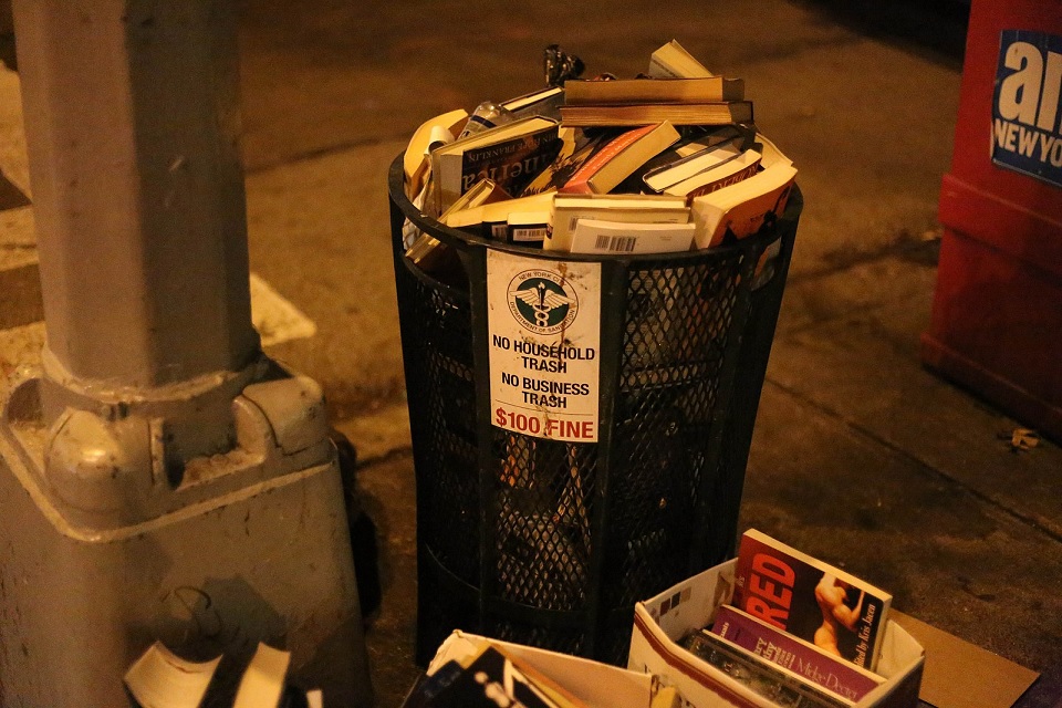 Book trash