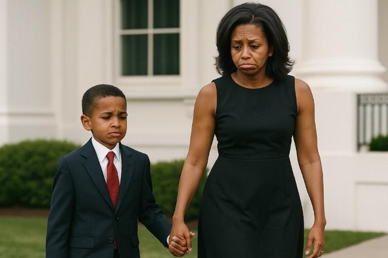 NextImg:Michelle Obama cannot contain her contempt for Barack