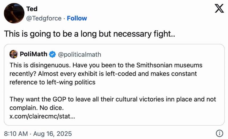 NextImg:Has the Smithsonian gone full leftist?