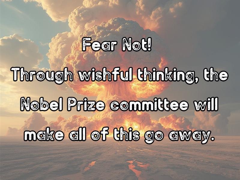 NextImg:The Nobel Peace Prize committee issues one of its more silly prizes