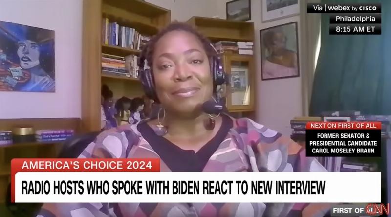 Black radio host who took questions from White House before Biden interview is fired