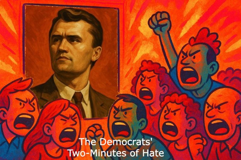 NextImg:After Charlie Kirk’s murder, the Democrats revel in two minutes of hate and attack the Second Amendment