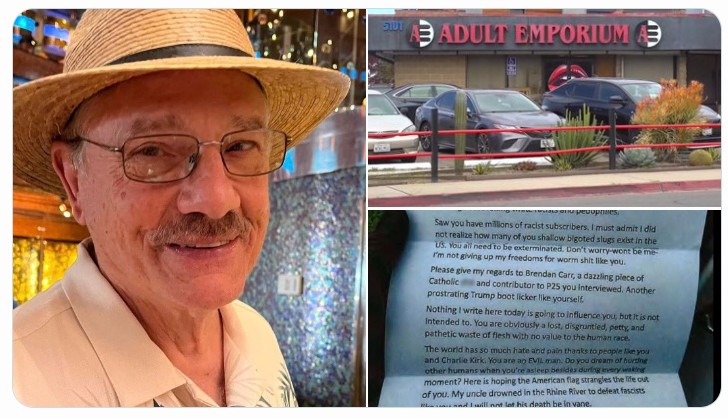 FBI arrests porn shop owner over filthy threatening letter to podcaster Benny Johnson