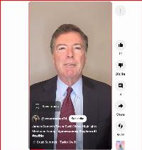James Comey spews unhinged Instagram post targeting Trump