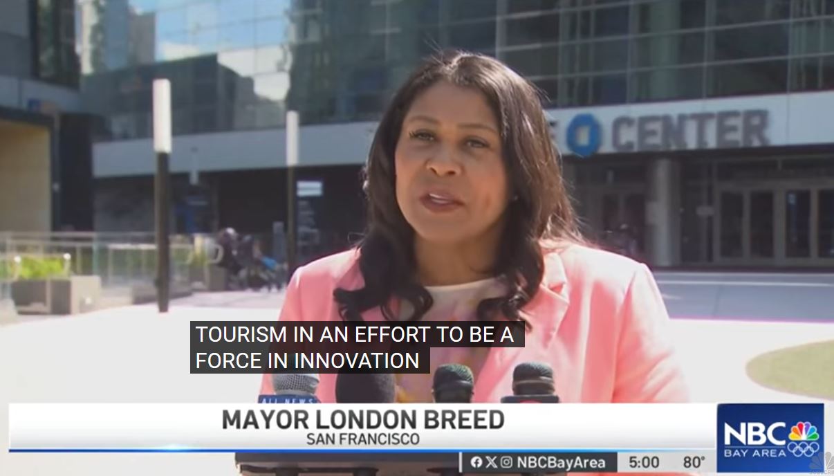 San Francisco's mayor, London Breed, comes calling on China