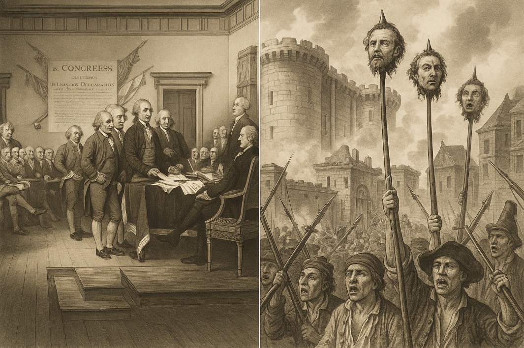 On Bastille Day, we must distinguish the American Revolution from the French Revolution