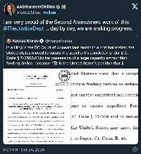 The Trump DOJ gets serious about the Second Amendment