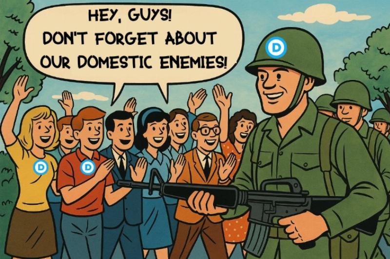 NextImg:With Dems and the military, we’ve come full circle from Vietnam