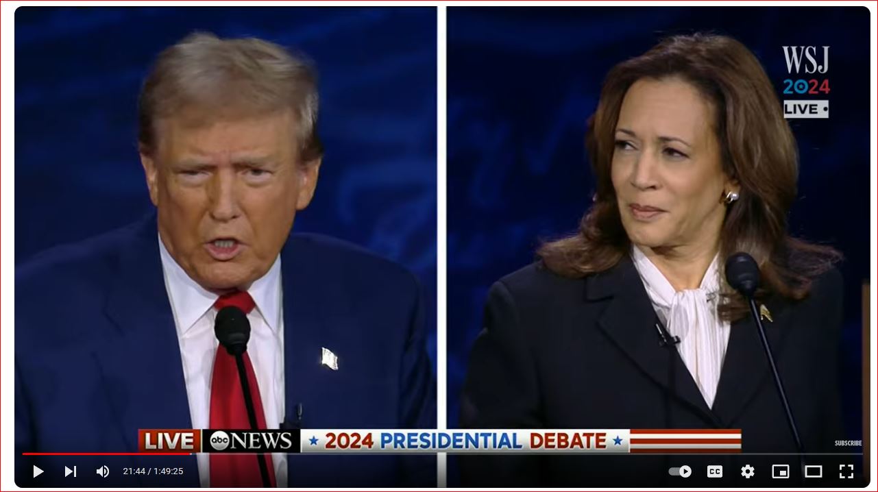Trump won that debate against Kamala -- with passion and humor