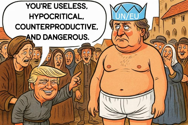 NextImg:Trump Created An ‘Emperor’s New Clothes’ Moment At The UN